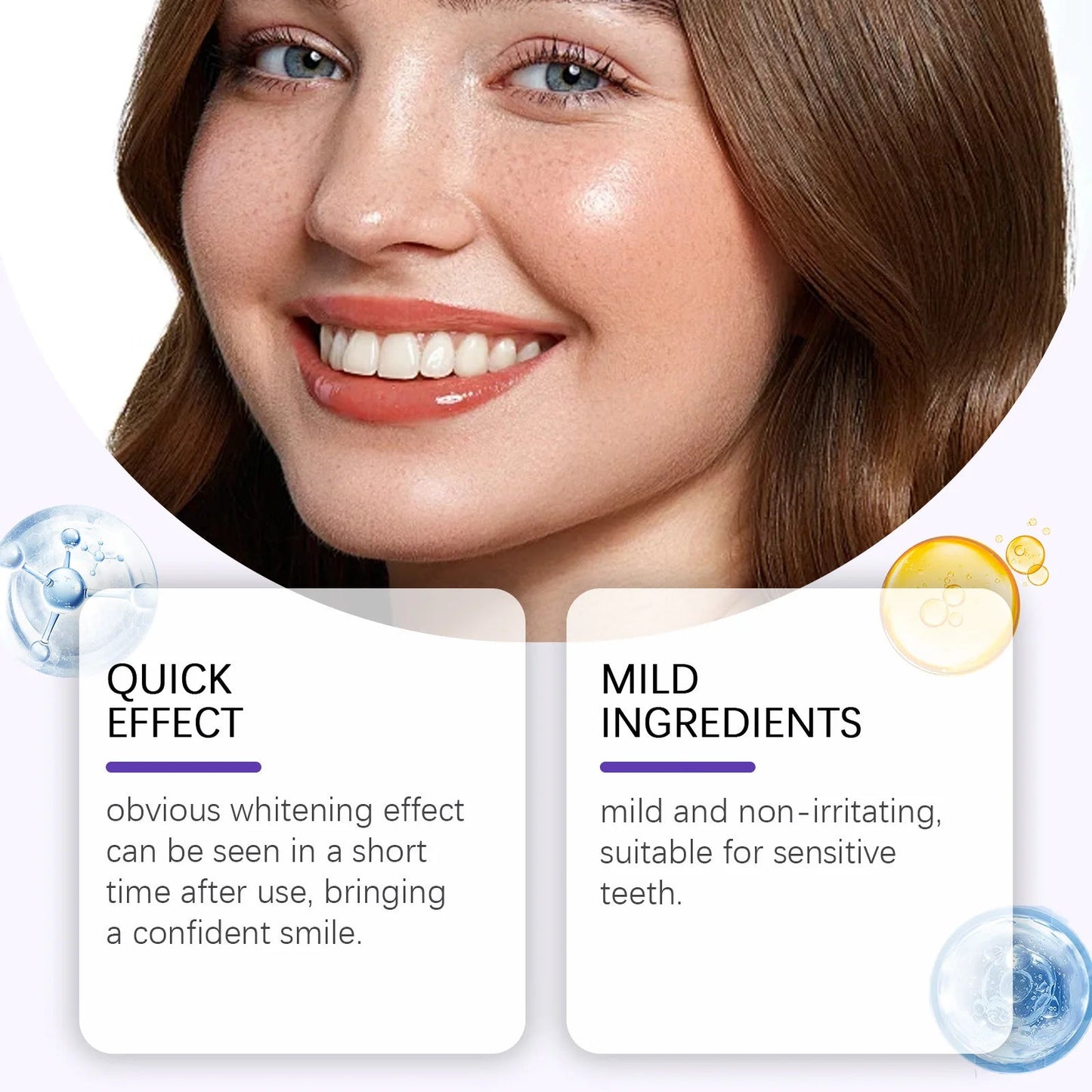 Purple Teeth Whitening Strips Brighten Tooth Remove Plaque Stain Cleaning Oral Hygiene Reduce Sensitivity Bleaching Dental Tools NNOS