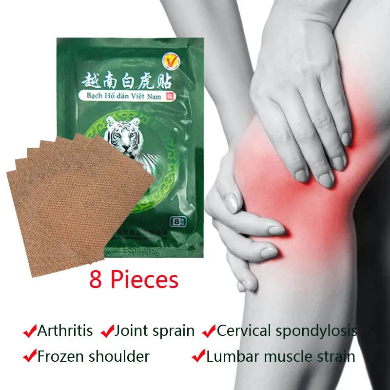 YueNan BaiHu YGT348 – 104PCS (13 Bags) Premium Herbal Foot Pads Detox Set NNOS