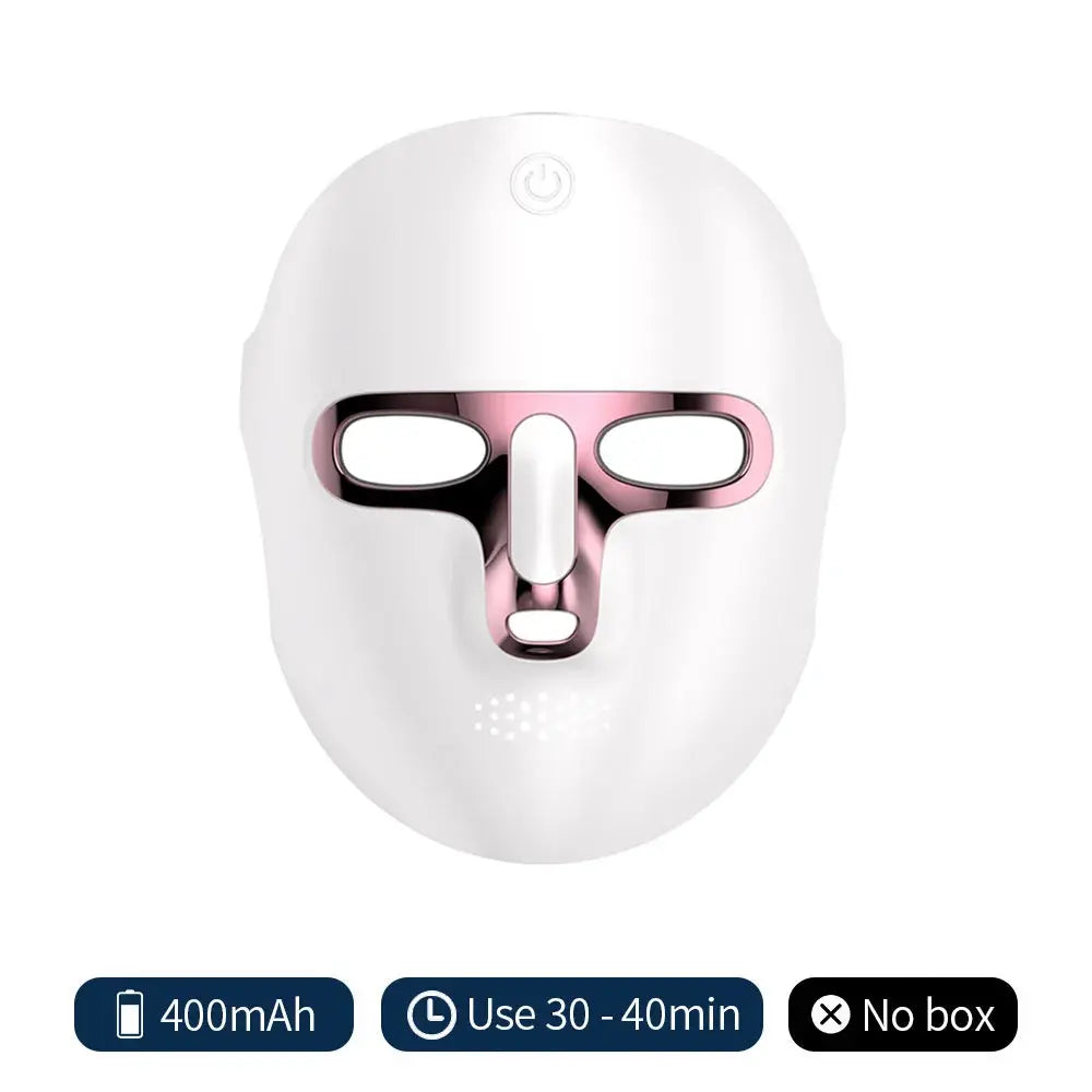 LED Beauty Mask 7 Colors – Anti-Aging Red Light Skin Care Therapy NNOS