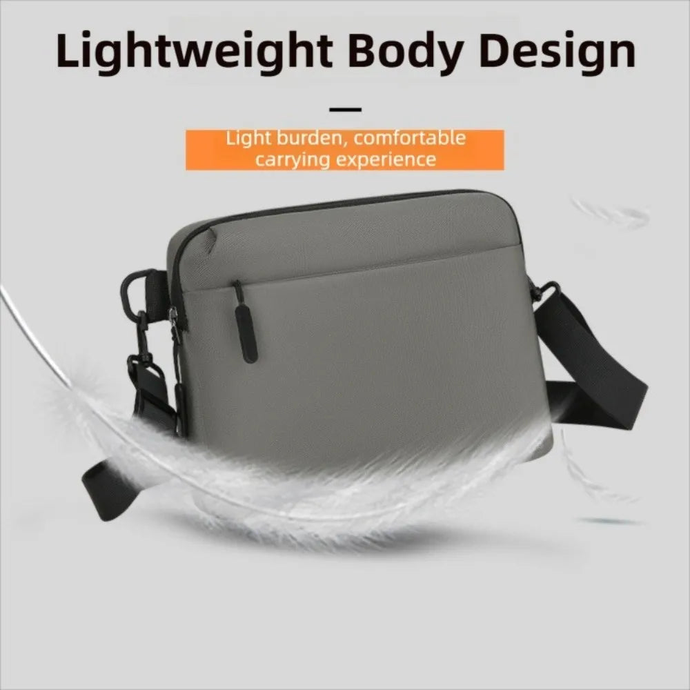 Universal Small Crossbody Bag Water-Resistant Square Phone Pouch Adjustable Nylon Adults Purse Daily Shopping NNOS