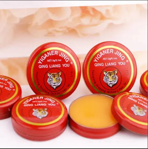 5/10/30pcs  Yiganerjing Qingliangyou Tiger Essential Balm Oil 3g NNOS