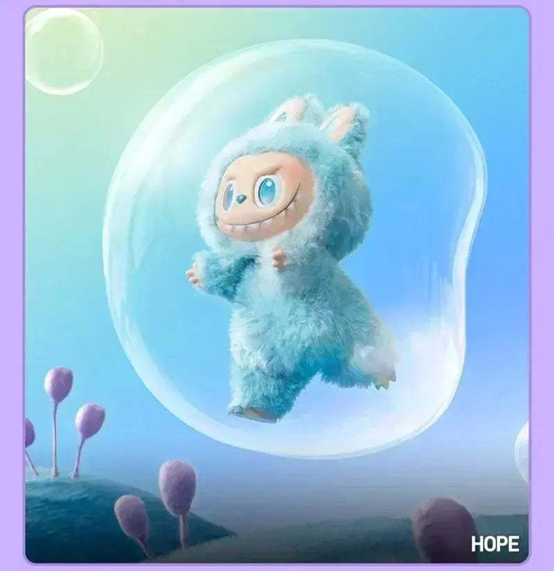 Anime Figure Kawaii For Labubu Blind Box Have A Seat Series PVC Pendant Doll Model Toy Monster Keychain Kids Birthday Gifts NNOS
