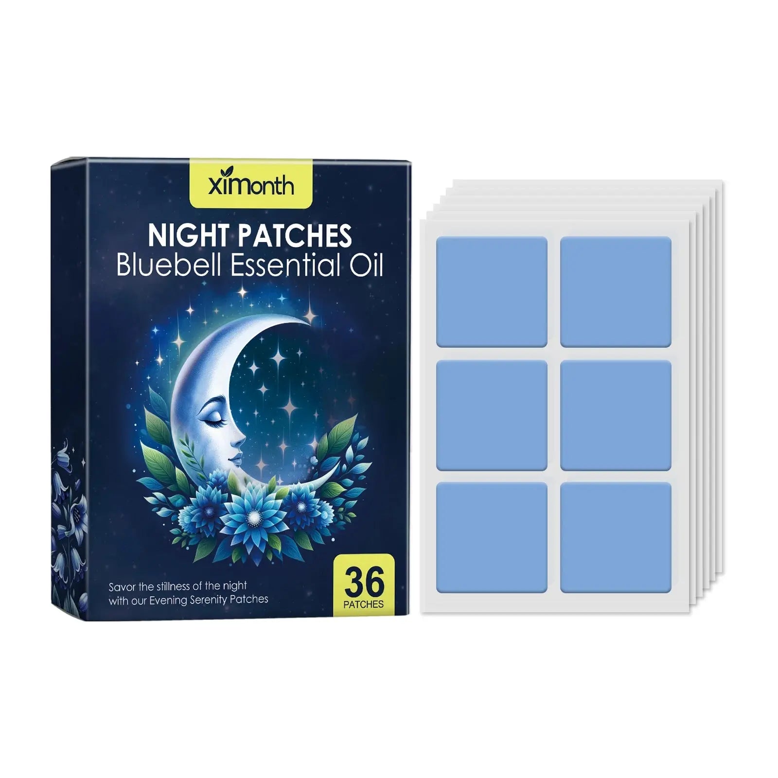 Lavender Sleep Patches – Natural Aid to Relieve Stress, Anxiety & Insomnia NNOS