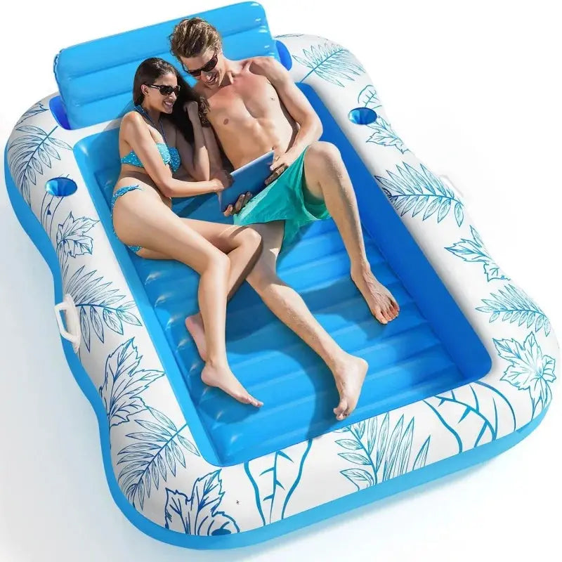 Israeli Double Inflatable Pool Float – Relax in Style | NNOS NNOS