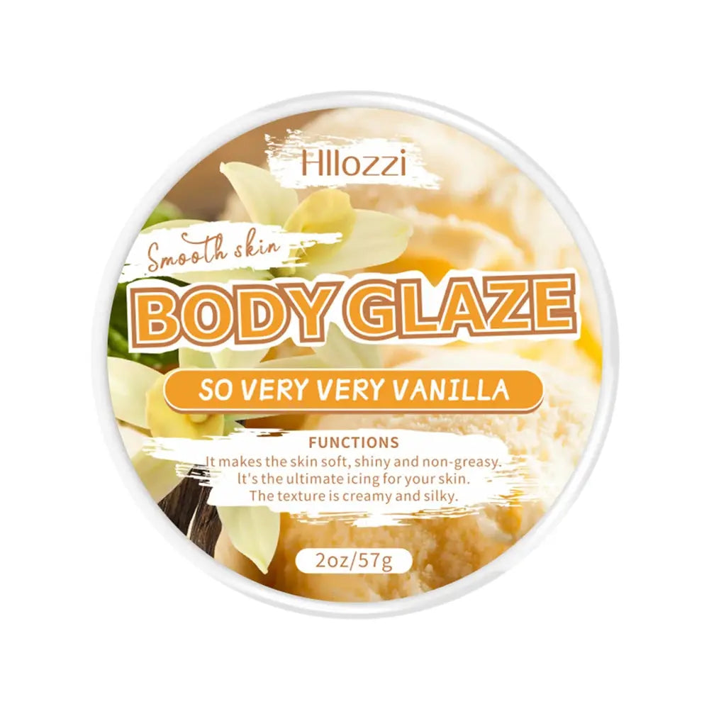2oz/8oz Vanilla Body Glaze Nourishing Moisturizing Skin Care Body Butter Refreshing Non-Greasy Body Oil Moisturizing Skin NNOS