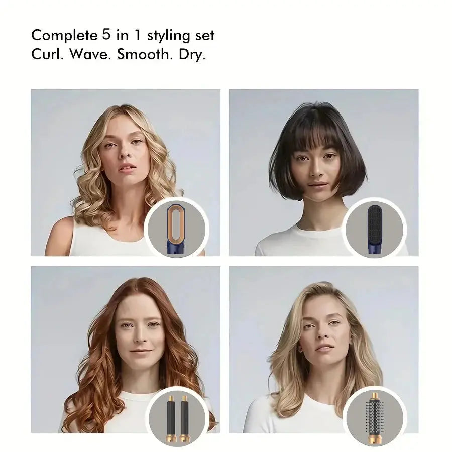 For Dyson Airwrap 5 in 1 Hair Dryer Hot Comb Set Professional Curling Iron Hair Straightener Styling Tool Hair Dryer Household NNOS