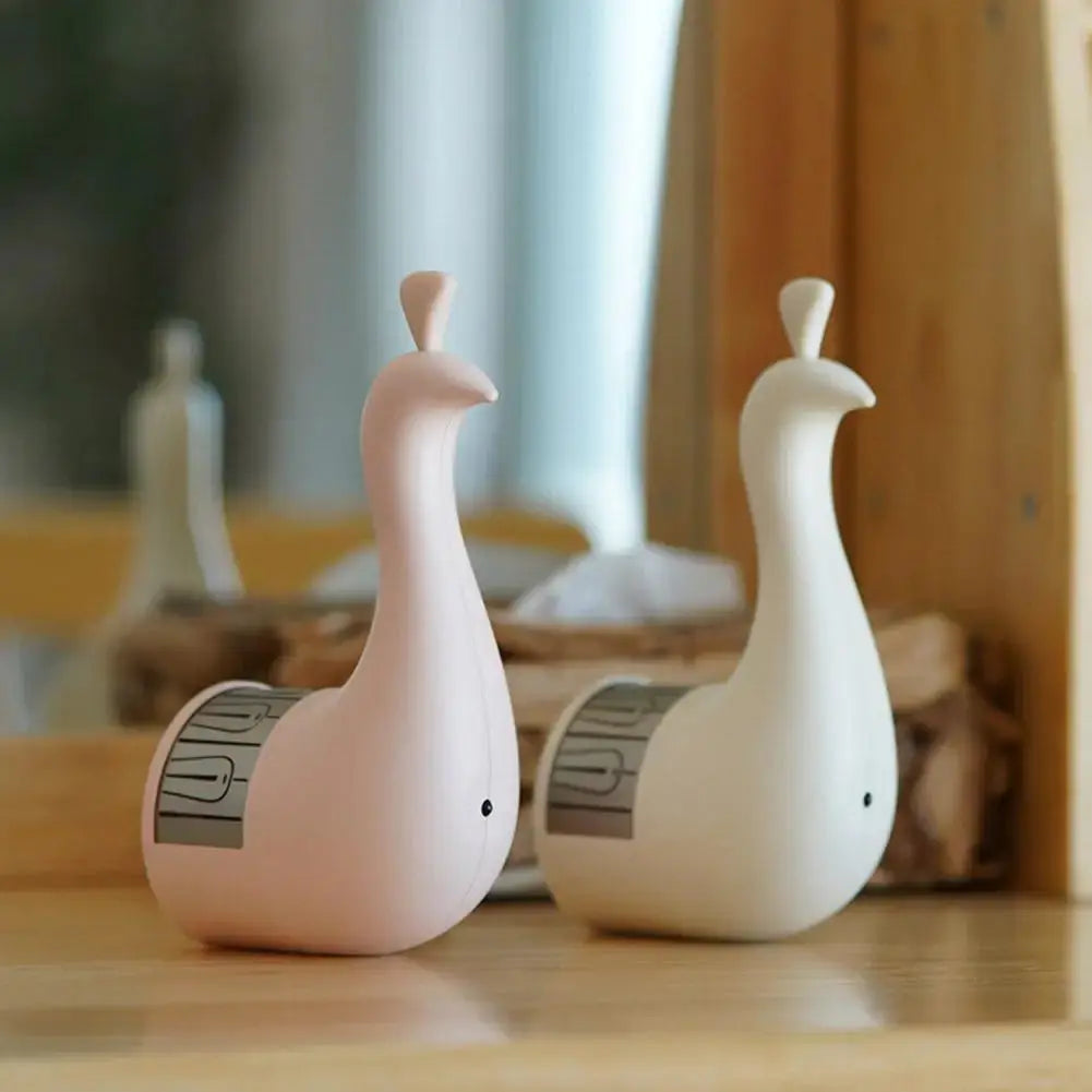 Peacock Projector Lamp Remote Control Night Light Bedside Colorful Atmosphere Light Creative Wall-mounted 9 modes NNOS