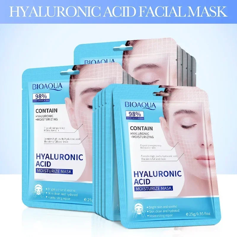 15pcs BIOAQUA Retinol Collagen Anti Wrinkle Facial Masks Moisturizing Anti-aging whitening Face Mask Facial Skin Care Products NNOS