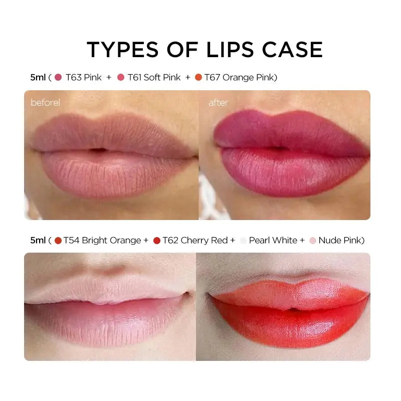 Permanent Makeup Pigments – FAMISOO 5ml PMU Lip Tattoo Ink NNOS