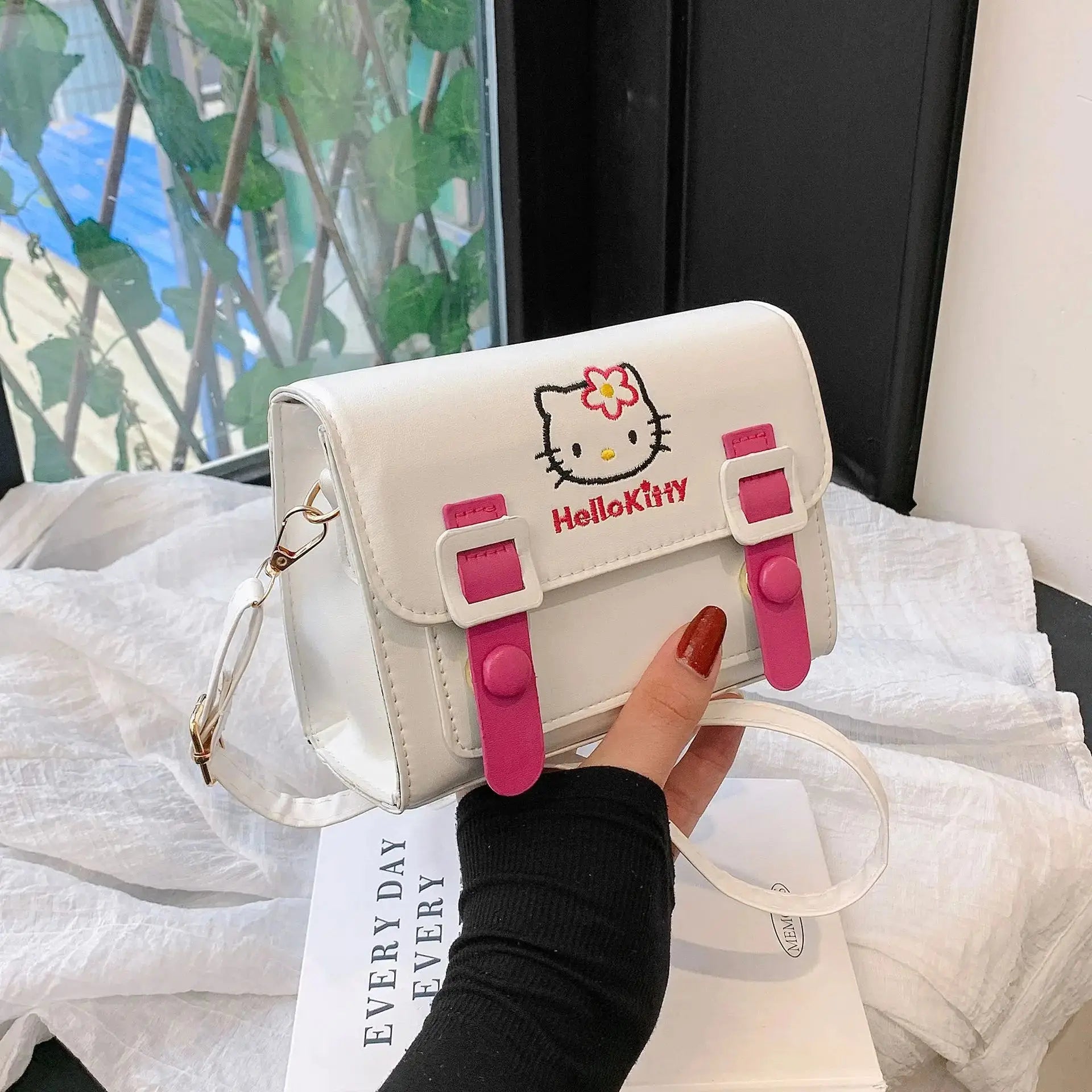Luxury Sanrio Anime Crossbody Bag – Hello Kitty, My Melody, Kuromi & Cinnamoroll Designer-Inspired Purse for Girls & Women – Cute Gift-Ready Handbag NNOS
