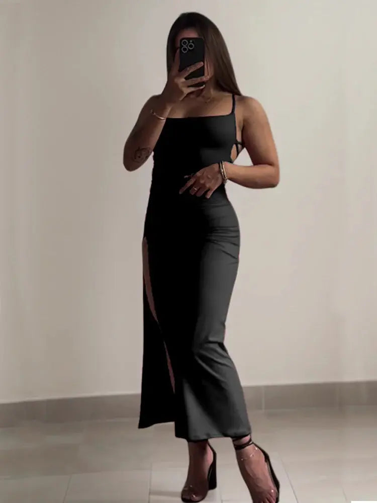 Summer Halter Bodycon Dress – Sexy Spice Girl Style Bag Hip Party Outfit NNOS
