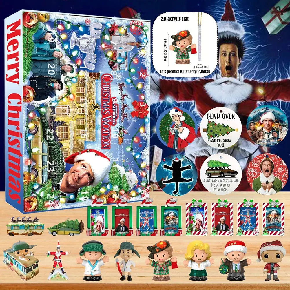 Christmas Advent Calendar 2024 Movie Special Edition Set 24 Day Christmas Advent Calendar 24 Days Xmas Countdown Calendar NNOS