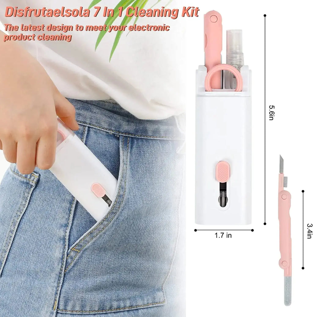 7-in-1 Electronic Cleaner Kit – Keyboard, Laptop, AirPods, Phone & Screen NNOS