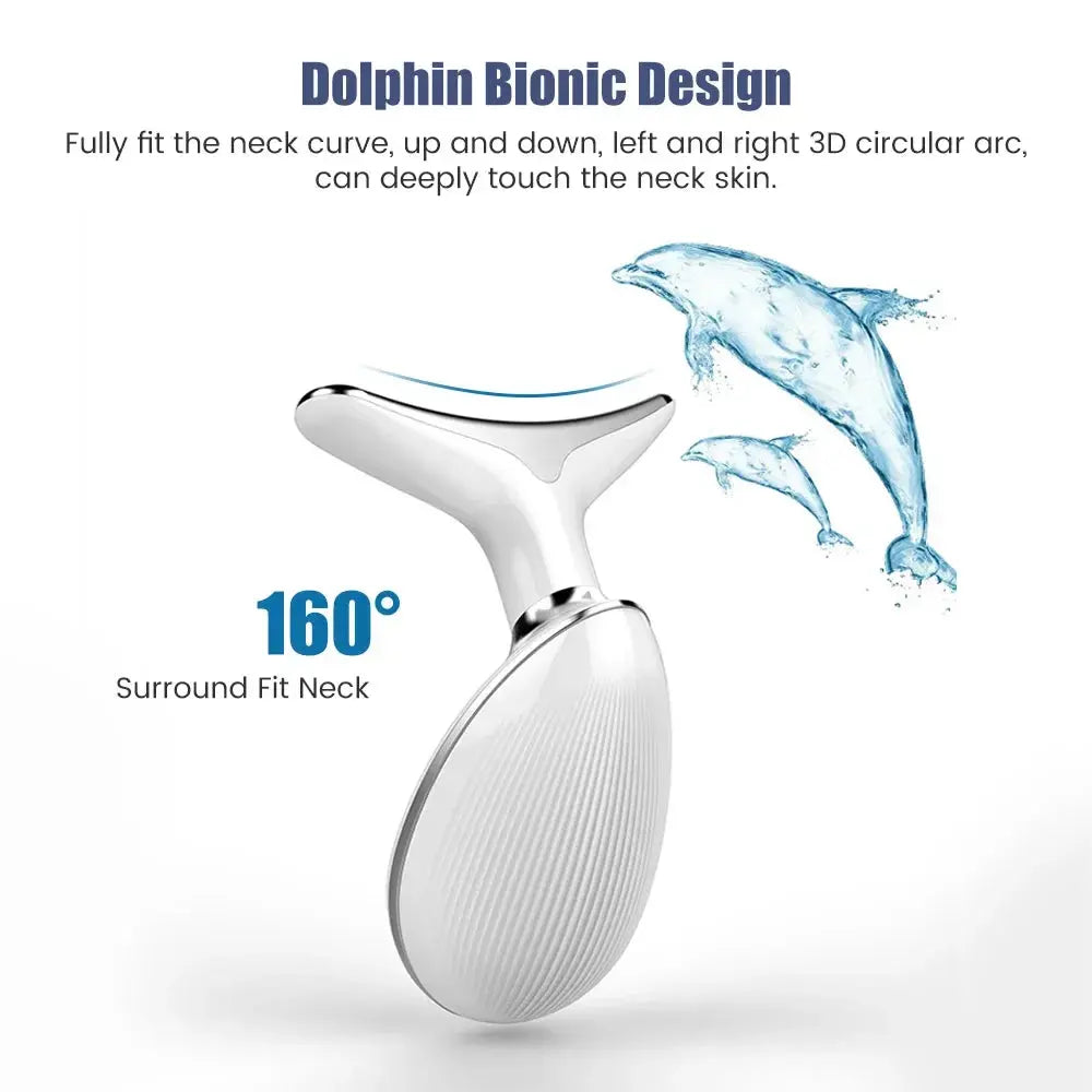 Face Neck Lift Beauty Device EMS Facial Massager LED Light Therapy Double Chin Remover Skin Rejuvenation Tightening Anti Wrinkle NNOS