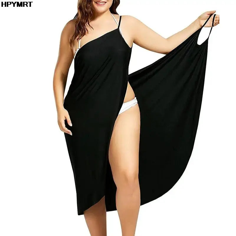 Robe Femme Dress For Women Sling Beach Dresses Sarong Cover Up Warp Pareo Backless Cross Swimwear Female Y2K Vestido De Mujer NNOS