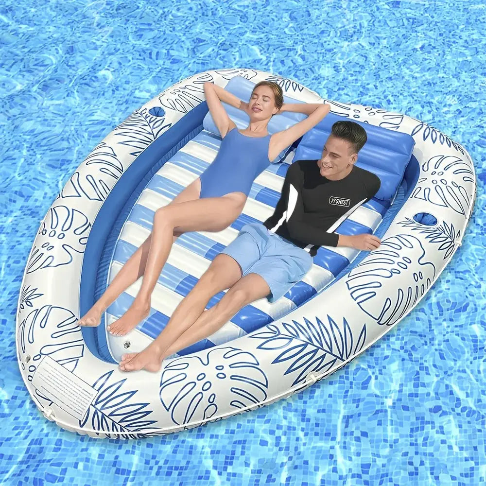 Inflatable Love Float – Two-Person Romantic Pool & Lake Lounger NNOS