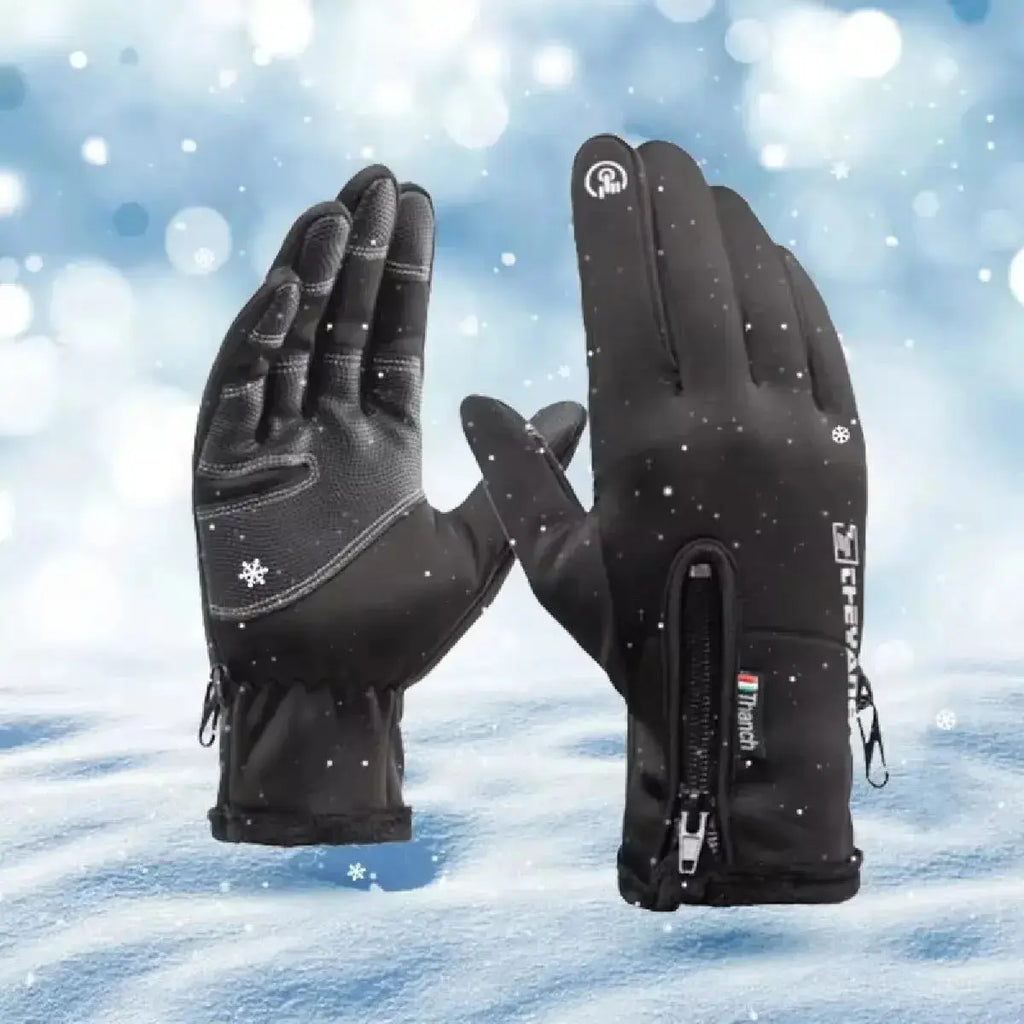 Waterproof Winter Gloves – Warm Thermal Touch Screen Ski & Running Gloves NNOS