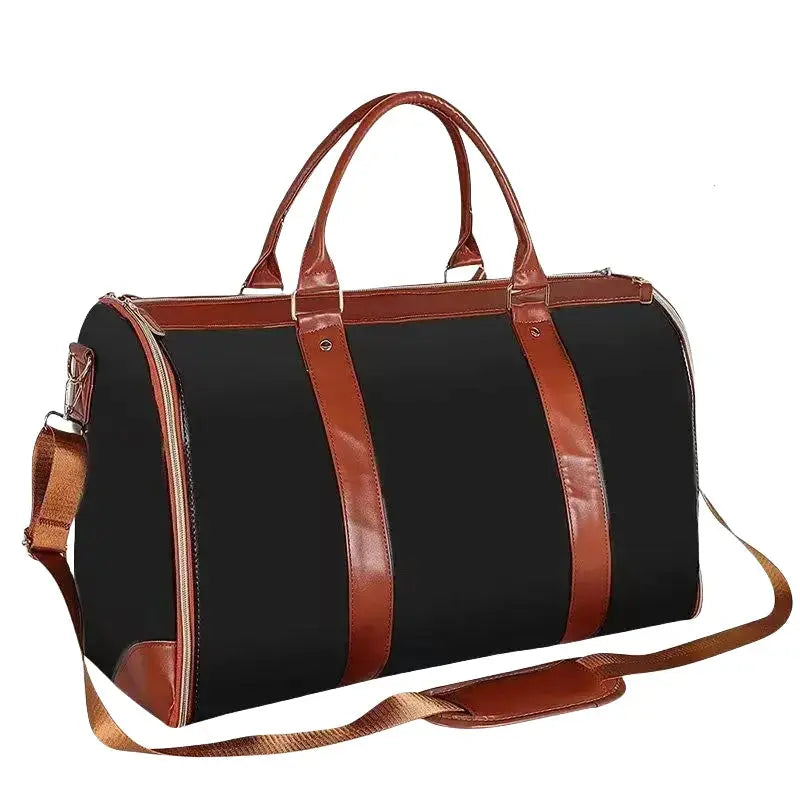 Luggage Handbag – Stylish PU Leather Travel Duffel for Women NNOS