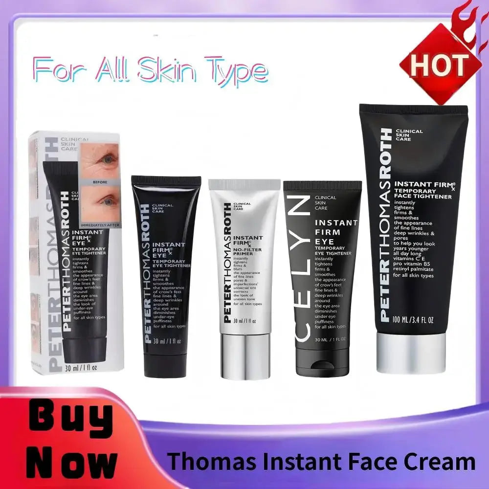 Peter Face Tightener & Primer Set – Instant Tightening Cream + No-Filter Primer for Smooth, Firm Look NNOS