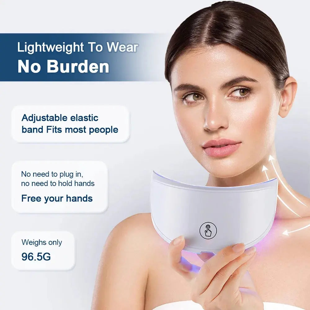 LED Beauty Mask 7 Colors – Anti-Aging Red Light Skin Care Therapy NNOS