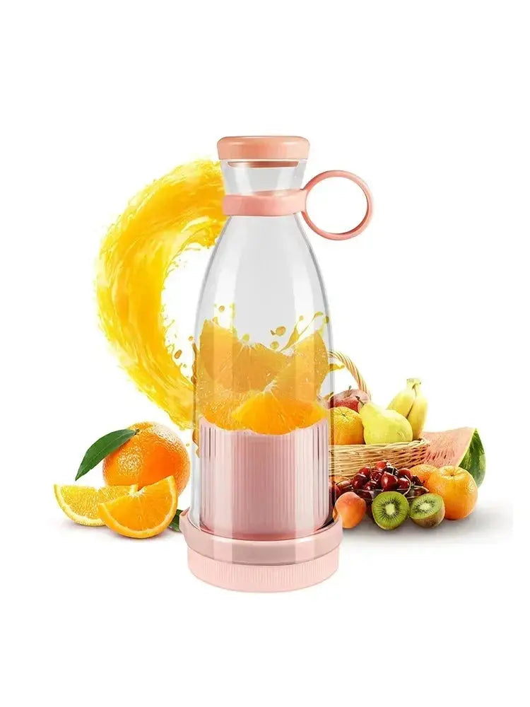 Electric Juicer Rechargeable Fresh Fruit Juicer USB Portable Juice Cup Handheld Smoothie Machine Mini Juice Blender Kitchen NNOS