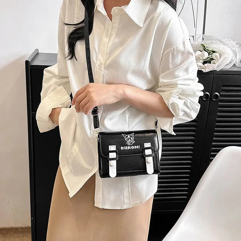 Luxury Sanrio Anime Crossbody Bag – Hello Kitty, My Melody, Kuromi & Cinnamoroll Designer-Inspired Purse for Girls & Women – Cute Gift-Ready Handbag NNOS