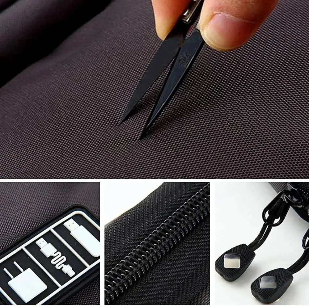 Electronics Organizer Travel Case – Cable & Tech Accessories Storage Bag NNOS