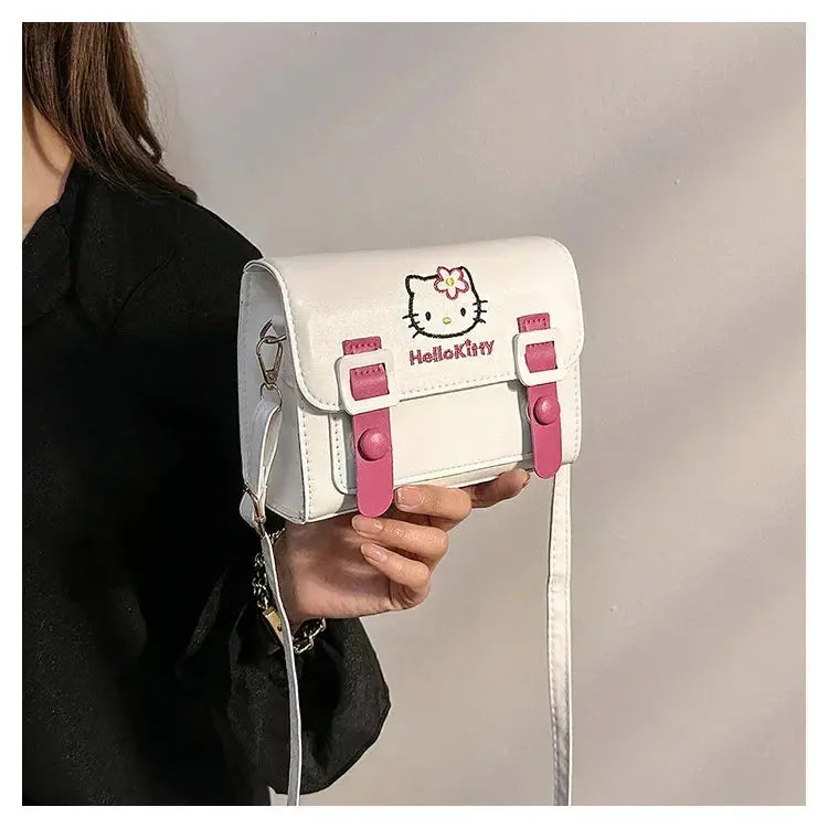 Luxury Sanrio Anime Crossbody Bag – Hello Kitty, My Melody, Kuromi & Cinnamoroll Designer-Inspired Purse for Girls & Women – Cute Gift-Ready Handbag NNOS