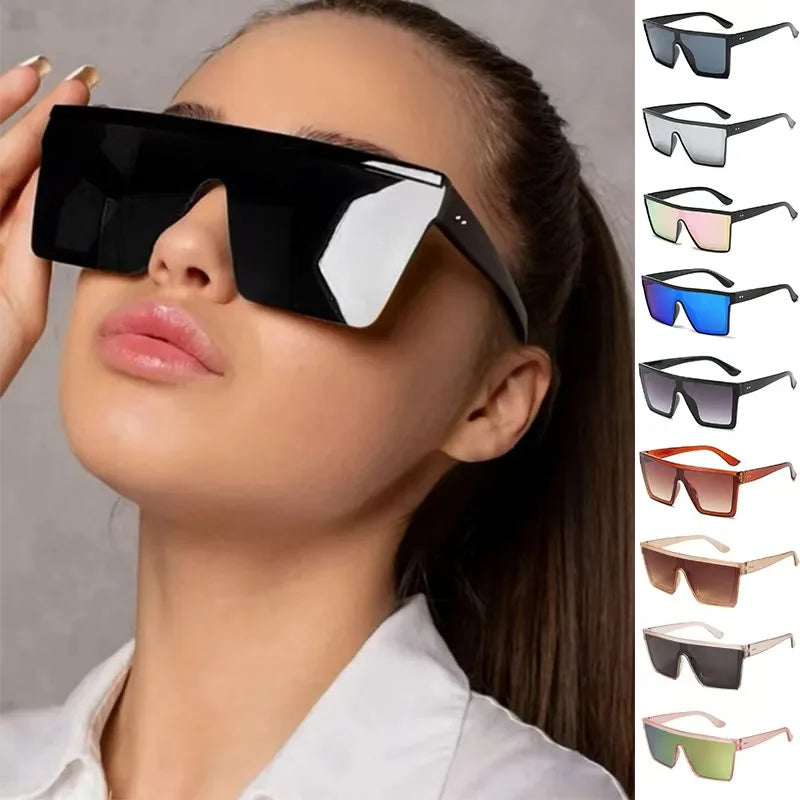 Vintage Square UV400 Sunglasses – Luxury Designer Style Fashion Eyewear for Men & Women NNOS
