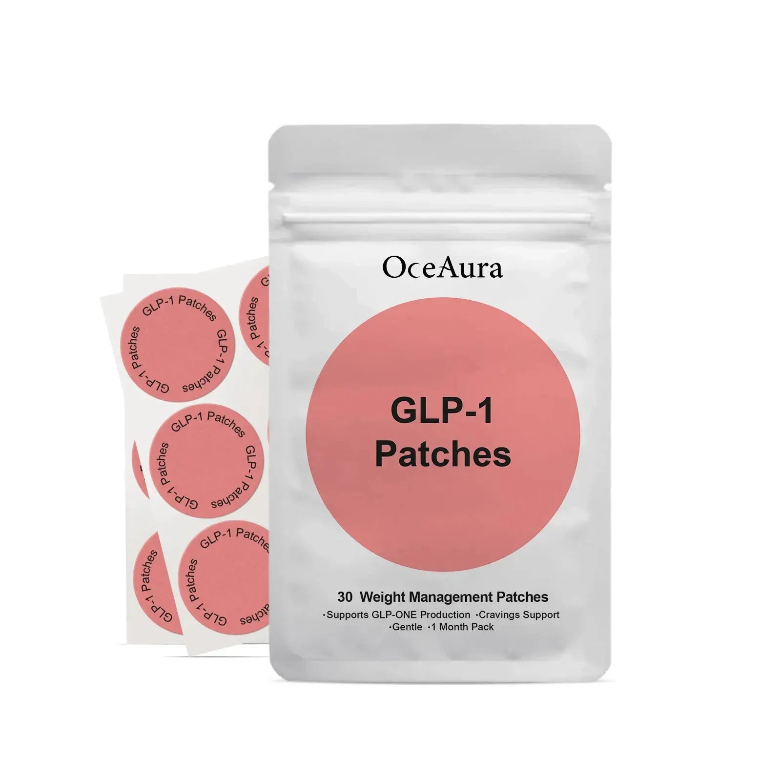 30pieces Weight Loss GLP-1 Patches Body Shaping Belly Fat Burning Improve Stomach Control Weigh Management Slimming Stickers NNOS