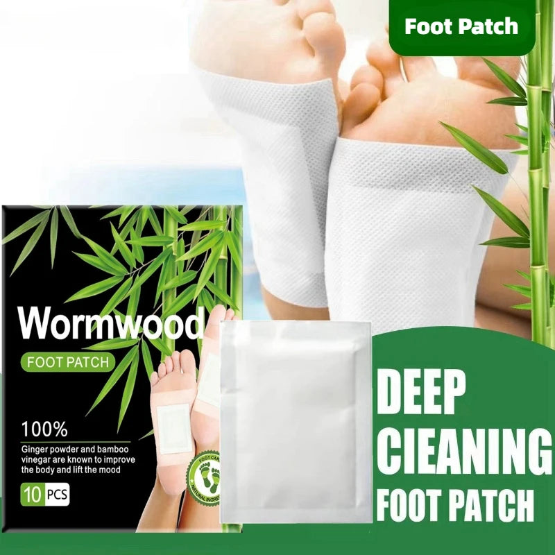10PCS Detoxification Foot Patchs | Relieve Stress+Deep Cleaning Foots Pads Daily Maintenance To Promote Relaxation After Bathing