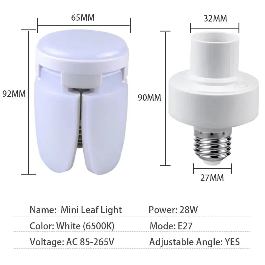 Brighten Any Room with the Foldable LED Bulb Light – Ultra Versatile and Energy-Efficient! NNOS