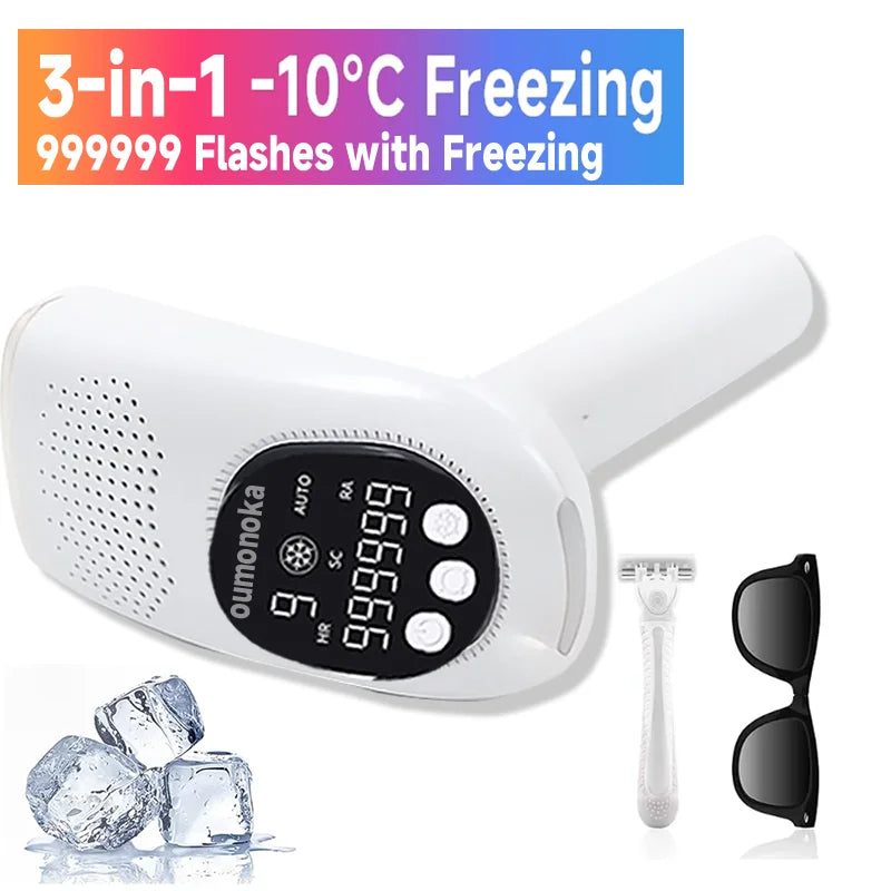 IPL Laser Hair Removal Device – Permanent Hair Removal At Home | Painless & Effective HomeWell Beauty