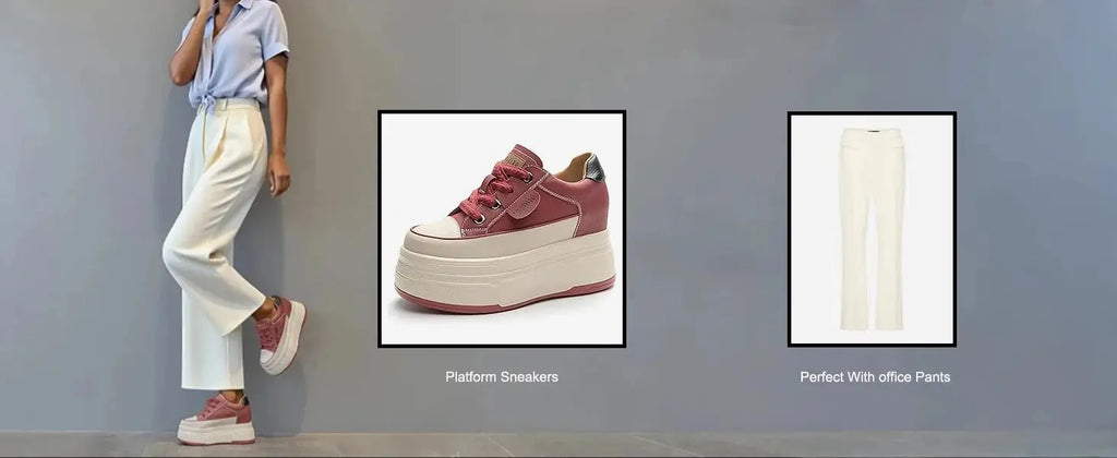 Fujin 9cm Cow Suede Genuine Leather Women Vulcanized Shoes Platform Wedge Skate Boarding High Brand Heels Casual Summer Shoes NNOS