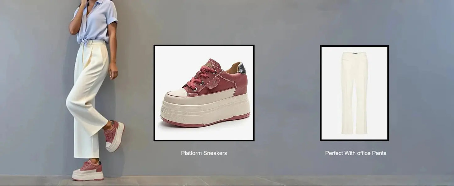 Fujin 9cm Cow Suede Genuine Leather Women Vulcanized Shoes Platform Wedge Skate Boarding High Brand Heels Casual Summer Shoes NNOS