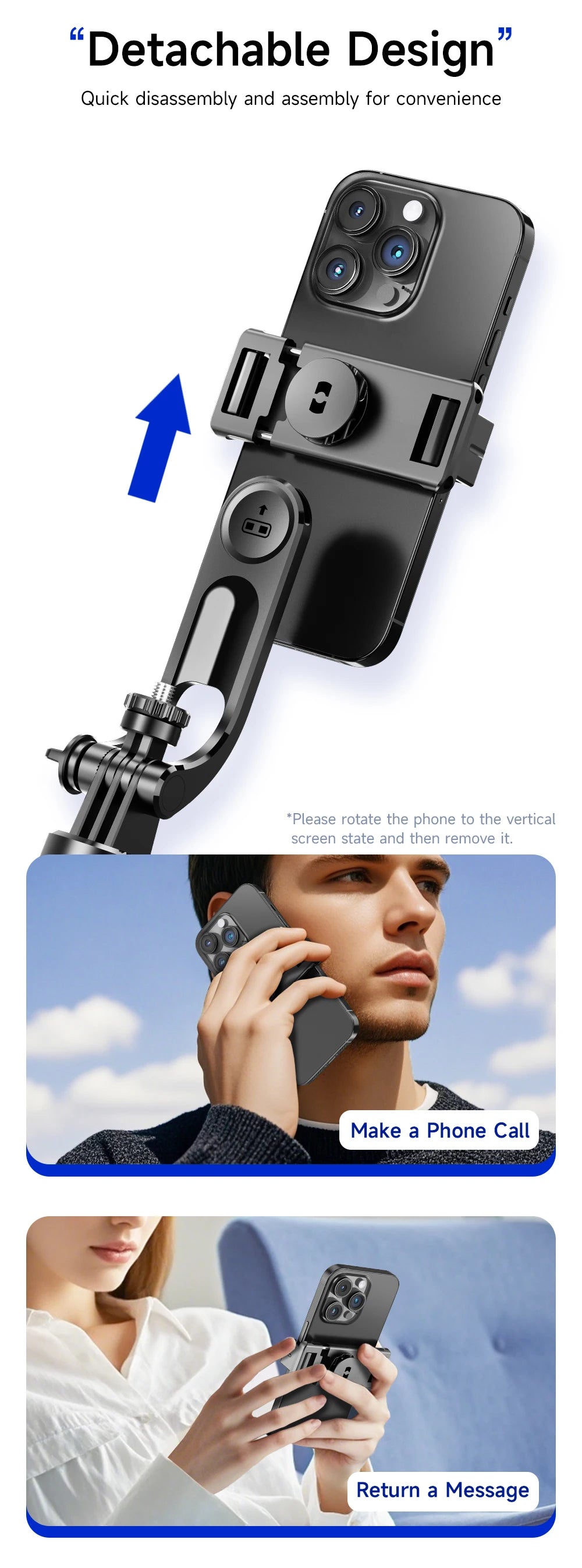 BSLIUFANG 2025 new 1.7M 360° rotation selfie stick tripod foldable stand with Wireless Bluetooth remote control for phone camera