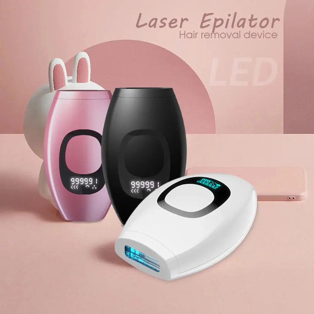 999,999 Flashes Bikinis IPL Pulses Epilator Painless Laser Hair Removal Facial Professional Depilator Devices LCD Display NNOS