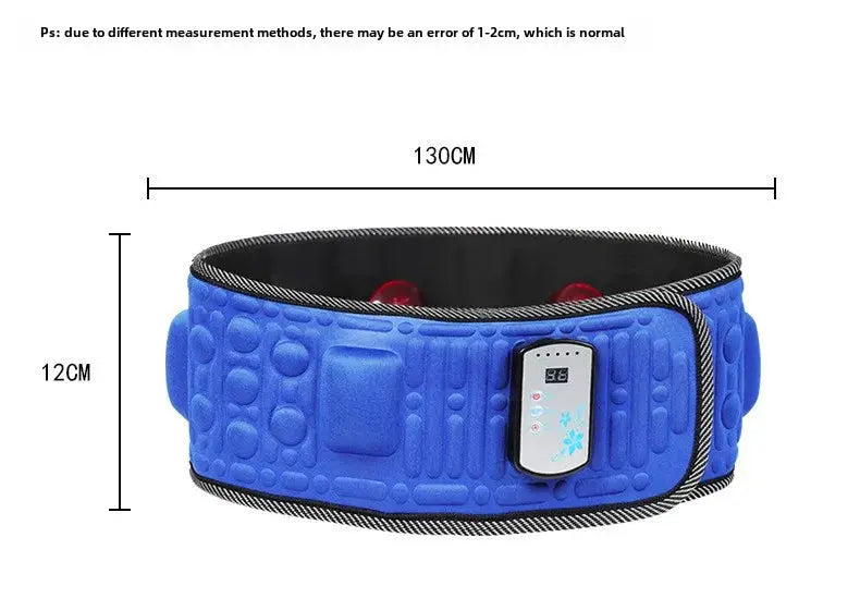 Intelligent Vibration Massage Belt Waist Massager Hot Compress Moxibustion Lazy Body Fat Remover NNOS