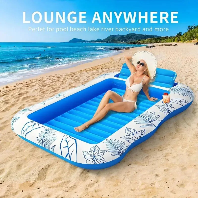 Israeli Double Inflatable Pool Float – Relax in Style | NNOS NNOS