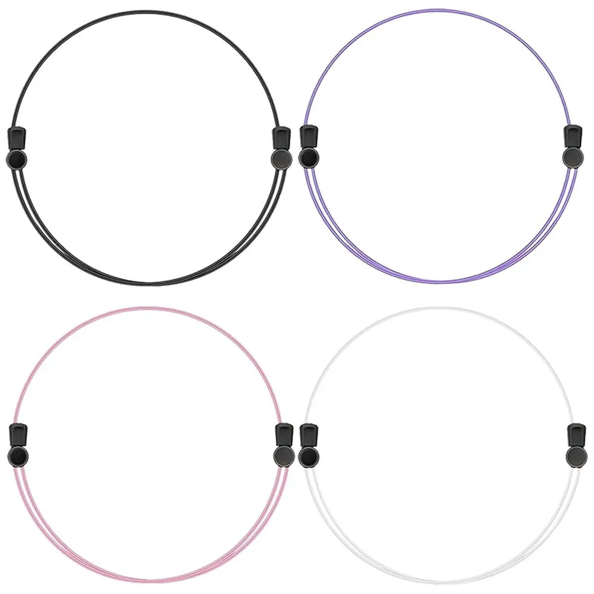 ABGR-4Pcs Adjustable Crop Band For Tucking Sweater And Shirt, The Elastic Tucking Band To Change The Style Of Your Tops, Durable NNOS