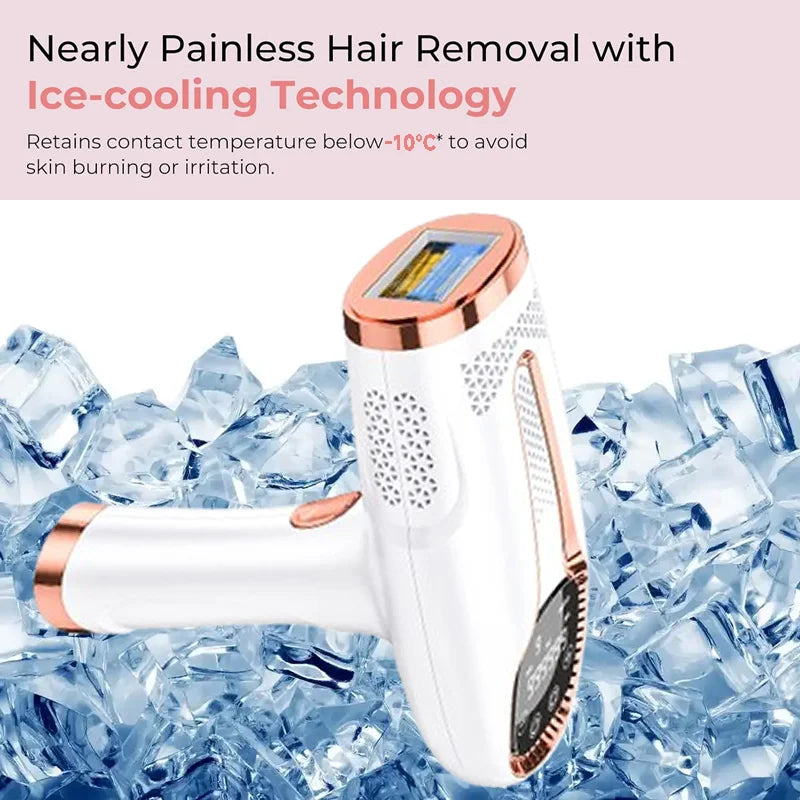 IPL Laser Hair Removal Device – Permanent Hair Removal At Home | Painless & Effective HomeWell Beauty