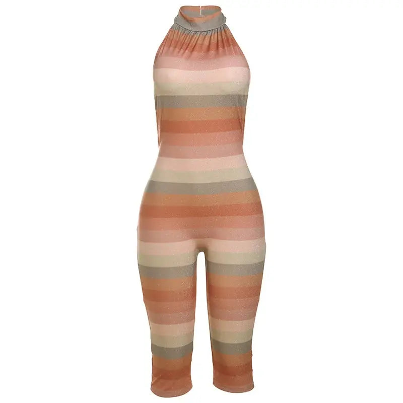 Weird Puss Backless Romper NNOS