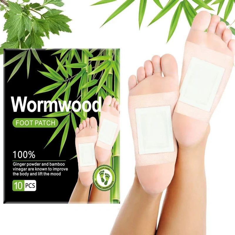10PCS Detoxification Foot Patchs | Relieve Stress+Deep Cleaning Foots Pads Daily Maintenance To Promote Relaxation After Bathing