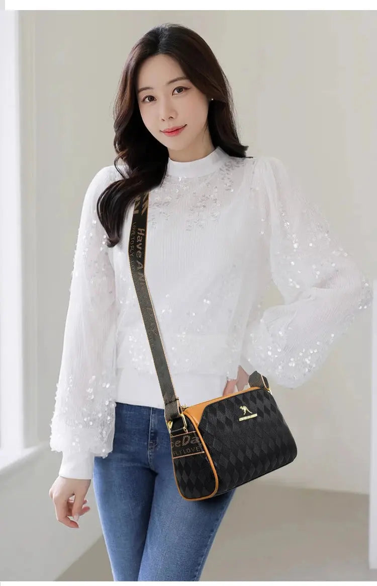 Women’s Designer-Inspired Shoulder Purse – Compact Square Handbag, Fashion Crossbody & Elegant Underarm Satchel NNOS