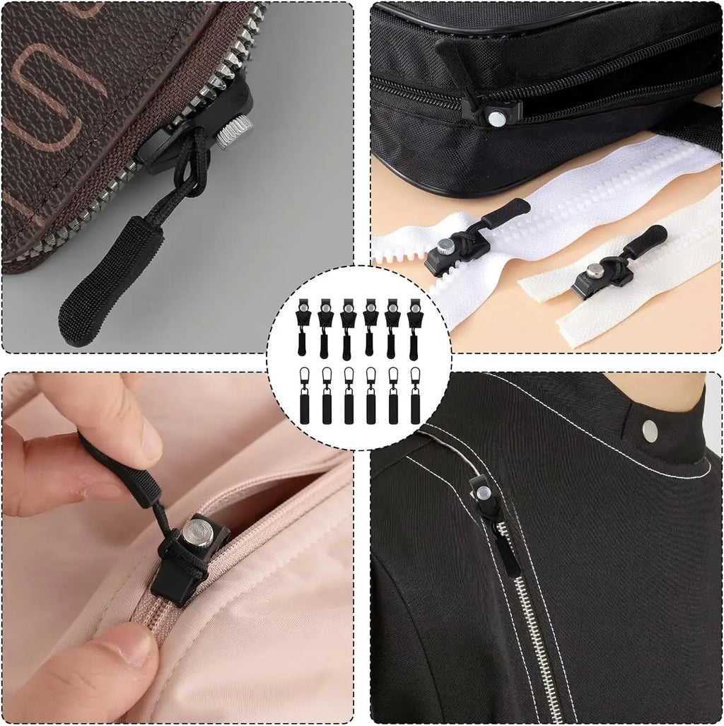 Fix Broken Zippers in Seconds! 🔧 Universal Zipper Repair Kit – No Sewing Needed! NNOS