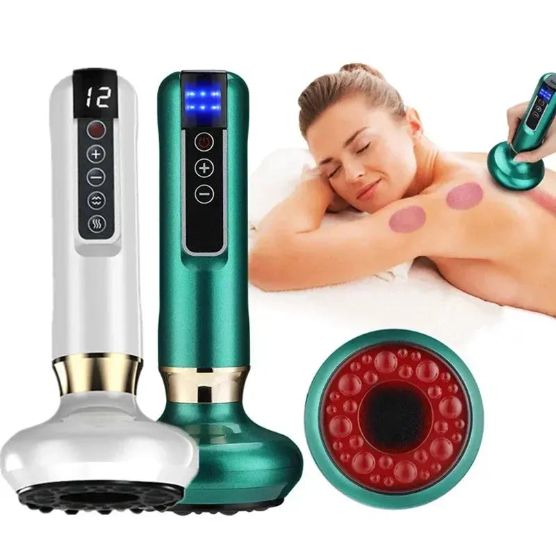 Tricolor Electric Massager: The Ultimate Solution for a Smoother, Healthier You! NNOS