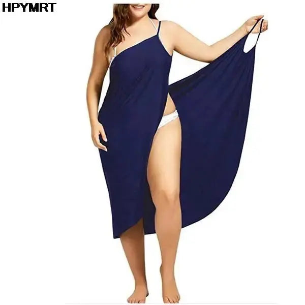 Robe Femme Dress For Women Sling Beach Dresses Sarong Cover Up Warp Pareo Backless Cross Swimwear Female Y2K Vestido De Mujer NNOS