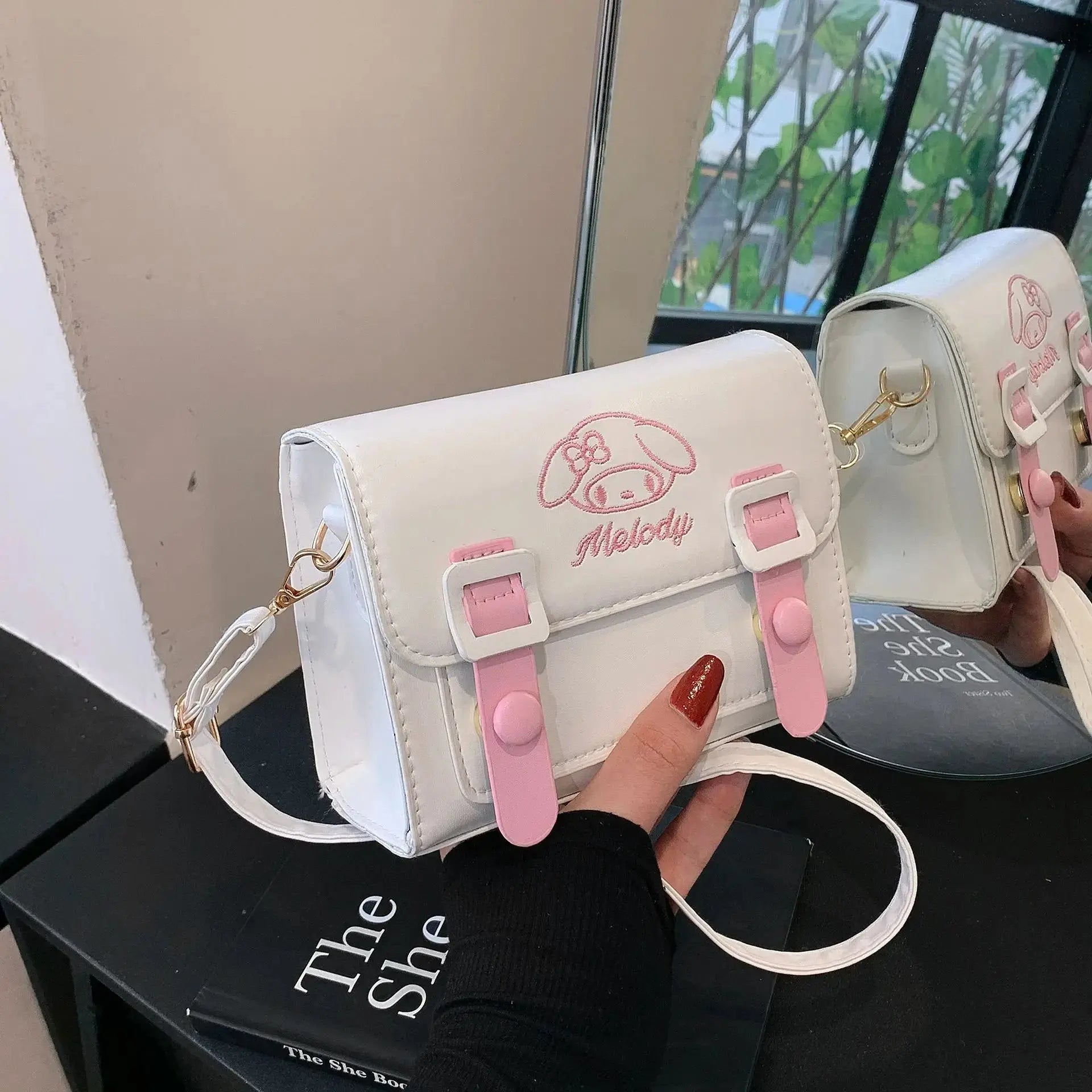 Luxury Sanrio Anime Crossbody Bag – Hello Kitty, My Melody, Kuromi & Cinnamoroll Designer-Inspired Purse for Girls & Women – Cute Gift-Ready Handbag NNOS