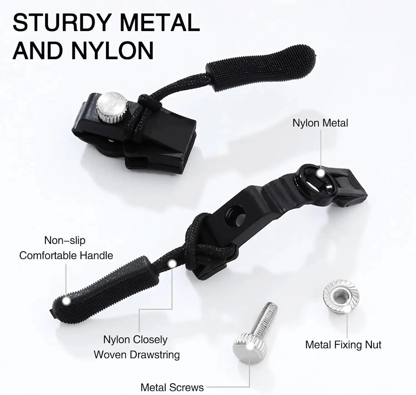 Fix Broken Zippers in Seconds! 🔧 Universal Zipper Repair Kit – No Sewing Needed! NNOS