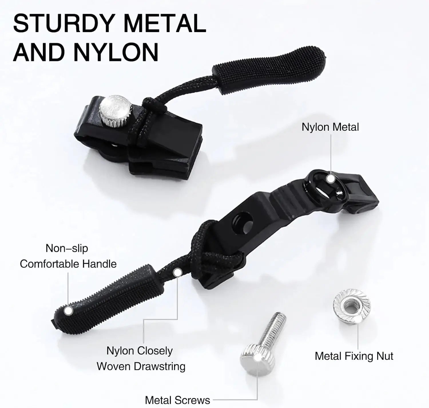 Fix Broken Zippers in Seconds! 🔧 Universal Zipper Repair Kit – No Sewing Needed! NNOS